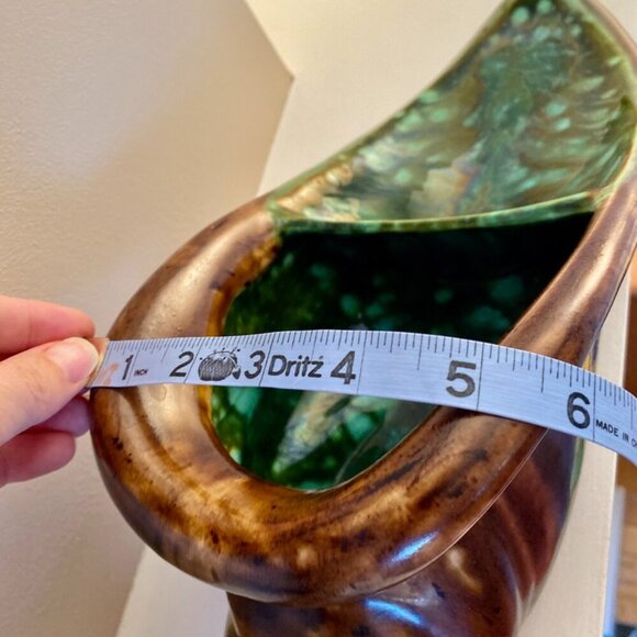 MCM Vintage Large Ceramic Cornucopia Horn - Picture 14 of 14